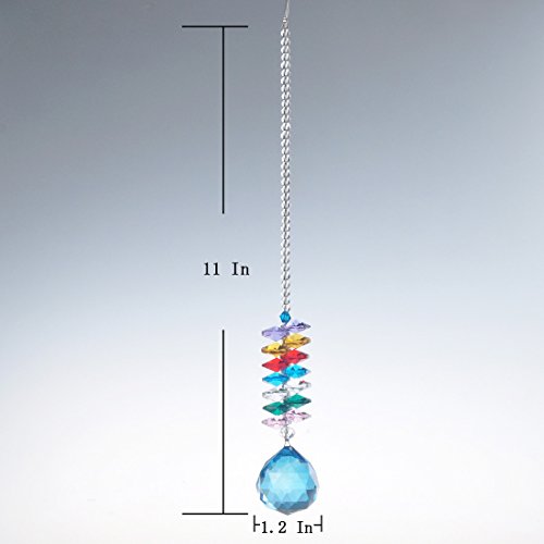 H&D 30mm Crystal Ball Prism Rainbow Maker Collection Hanging Suncatcher Wedding Favors