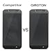 OMOTON Moto G4 Play/Moto G Play 4th Generation Screen Protector [2 Pack] - [9H Hardness] [Crystal Clear] [Bubble Free] Tempered Glass Screen Protector for Motorola Moto G Play (4th Gen.)