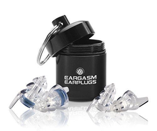 Eargasm Smaller Ears Earplugs for Concerts Musicians Motorcycles Noise Sensitivity Disorders and More! Two Different Sizes Included to Accommodate Smaller Ear Shapes!