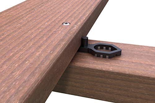 Terrassendielen Abstandhalter - THEILO Terrassfix 4/7 mm 150 Stück (Dielenabstand 7 mm 150 Stück) – Bild 4