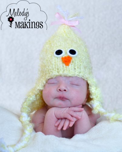 Chick Hat Knitting Pattern - 6 Sizes Included
