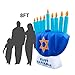 Holidayana 8ft Giant Inflatable Menorah Hanukkah Decoration | with Built-in Bulbs, Tie-Down Points, and Powerful Built in Fan