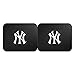 FANMATS 12309 MLB New York Yankees Back Row Utility Car Mats - 2 Piece Set, 14in. x 17in., All Weather Protection, Universal Fit, Deep Resevoir Design, Molded Team Logo