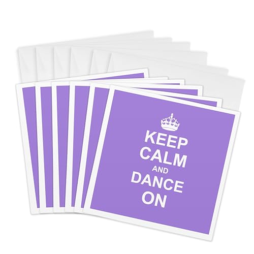 3dRose Keep Calm and Dance on - carry on dancing - gifts for dancers fun funny…
