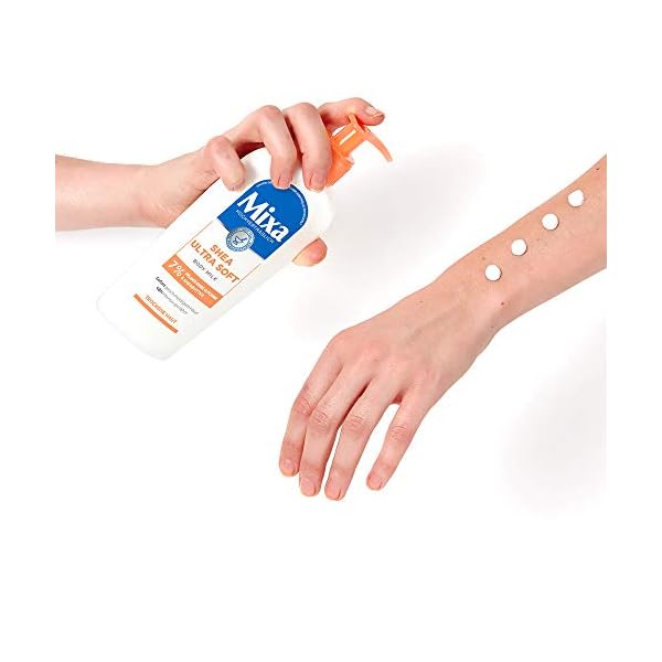 Mixa Shea Ultra Soft Body Milk, Intensive Nourishing Body Milk, with Shea Butter and Vegetable Glycerine, for Dry and…