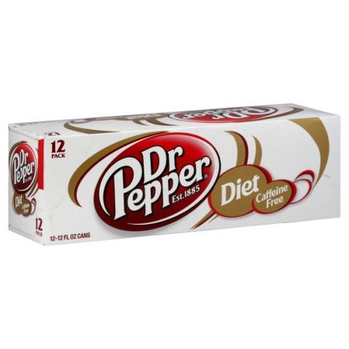 Dr. Pepper Soda, Diet Caffeine Free Fridge Pack 2 Packs Pricepulse