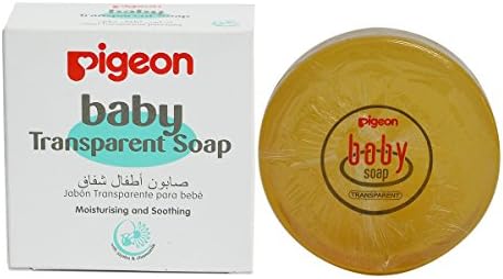 pigeon transparent soap