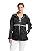 Charles River Apparel Womens New Englander Wind & Waterproof Rain Jacket, Black, XX-Large US