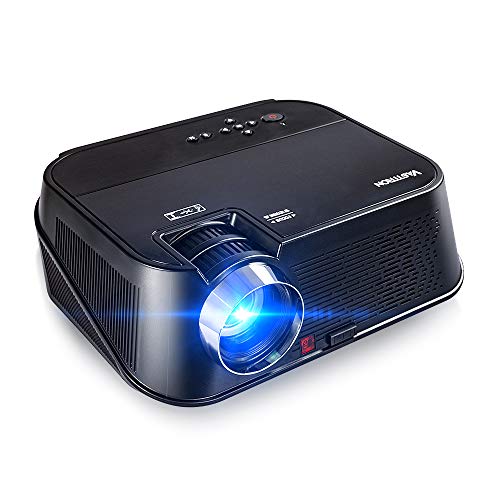 Vasttron HD Home Video Projector Native 1280x 800 5500Lux with 200″ Display Home Theater Movie Projector, 1080P Supported Compatible with Fire TV Stick, PS4, HDMI, VGA, USB