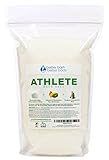 Athlete Bath Salt 3-lbs (48 Ounces) - Epsom Salt Bath Soak With Pine & Eucalyptus Essential Oil Plus Vitamin C - All Natural No Perfumes No Dyes - Post Workout Soak For Tired Sore Muscles