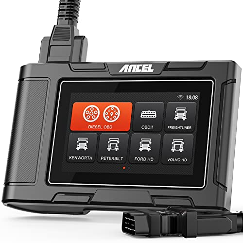 ANCEL HD3100 Full System Heavy Duty Truck Scan Tool, Touchscreen HDOBD