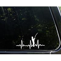 Sweet Tea Decals Fisherman - 6 1/2" x 3 3/4" - Vinyl Die Cut Decal/Bumper Sticker for Windows, Trucks, Cars, Laptops, Macbooks, Etc.