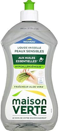 Maison Verte Liquide Vaisselle Aloe Vera Le Flacon De 500 Ml For Multi Item Order Extra Postage Cost Will Be Reimbursed Amazon Co Uk Kitchen Home