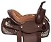 AceRugs 10″ 12″ 13″ Synthetic Western Youth Kids SEAT Quarter Horse Saddle TACK PAD Headstall REINS Breast Collar Set (Brown, 13)thumb 4