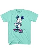 Disney Mickey Mouse Tropical Mint Green Disneyland World Tee Funny Humor Adult Mens Graphic T-Shirt Apparel (Green, 2XL)