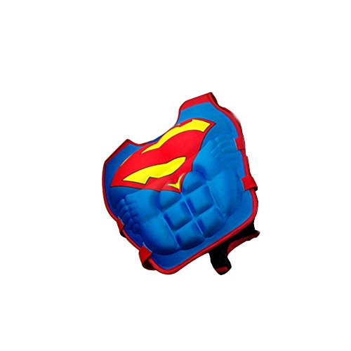 Hotlive Children's life jacket, Superman Buoyancy Aid Vest with adjustable buckle,for Kid weighing 26 to 55 pounds aged 2-8 years to learn swimming assist equipment - Thumbnail 4