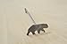 The Leather Guy Walking Bear Branding Iron for Steaks, Wood & Leather