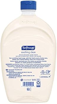 softsoap moisturizing hand soap refill soothing aloe vera