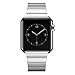 KADES Solid Stainless Steel iWatch Band Link Bracelet for 38mm Apple Watch Sport Edition (1st Generation, Silver)