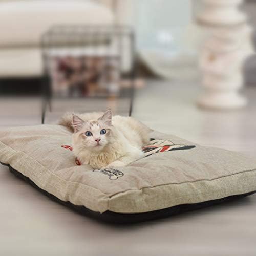 在庫限り ペットマット ペットベッド 高反発 あったか ペットソファー 犬ベッド 犬猫兼用 かわいい やわらか 滑り止め 安眠 肌触りよい 保温防寒 休憩所 多機能 通年タイプ 厚手 洗える スクエア型 4色選択 ｘｌサイズ 激安人気新品