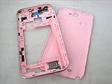 For Samsung Galaxy Note II 2 GT-N7100 Pink ~ Middle+Back Cover Housing ~ Mobile Phone Repair Part Replacement