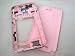 For Samsung Galaxy Note II 2 GT-N7100 Pink ~ Middle+Back Cover Housing ~ Mobile Phone Repair Part Replacement