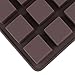 UINKE 12 Square Silicone Cake Bread Chocolate Jelly Candy Baking Mould Craft Mold
