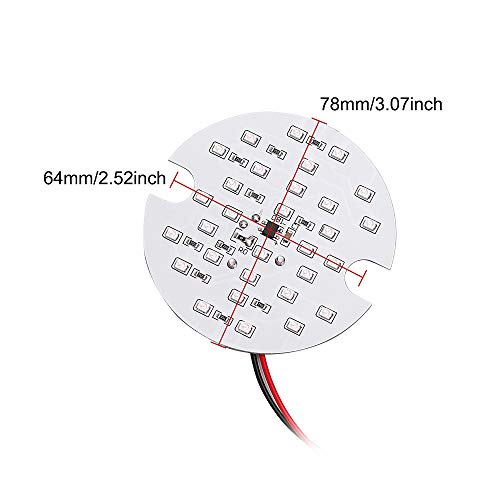 KSaAuto Rear 1156/Front 1157 LED Turn Signals Light Kit for Harley Davidson Electra Glide, Road Glide, Road King, Ultra Classic, Ultra Limited, Softail (Red)