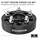 YITAMOTOR Wheel Spacers for Jeep JK 5x5, 1.5 inches Forged Hubcentric Wheel Adapters for 2007-2017 Jeep Wrangler JK JKU, 1999-2010 Grand Cherokee WJ WK, 2005-2010 Commander XK