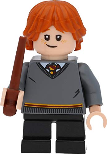 LEGO Harry Potter Minifigur Ron Weasley (Kind) mit Zauberstäben