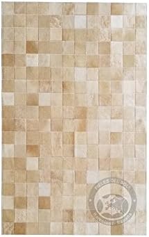Sunshine Cowhides Cowhide Rug Patchwork Beige - Premium Quality from Pieles del Sol (9x11' 270 x 330 cm)