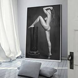 Black And White Sexy Woman Nude Art Erotic