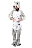 Newbetter Totoro Cartoon Animal Pajamas Cosplay Party Anime Costume Adult Sleepwear