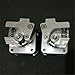 HEASEN Replicator 2X 3D Printer Metal Dual extruder kit no Stepper Motor for 1.75mm Replicator 2X Extruder Upgrade Kit
