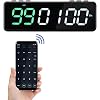 HUKOER Sport Stopwatch Timer,11 Timing Modes Ontworpen voor alle sporten, Magnetische Interval Timer met Bluetooth APP…