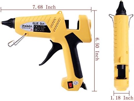 100W Hot Melt Glue Gun Heat Temperature Tool Industrial Gun Thermo Gluegun Professional Hot Melt Glue Gun For Adhesive Substance
