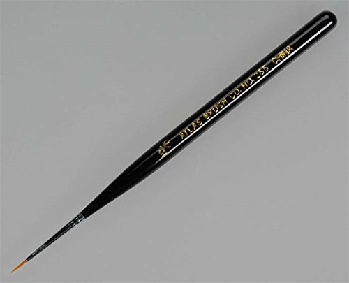 ATLAS BRUSH CO. 255-10/0 Golden Taklon Ultra Mini 10/0 ABSR2556