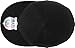 KBETHOS KNW-2364 BLK (7 1/4) The Real Original Fitted Flat-Bill Hats True-Fit, 9 Sizes & 20 Colors