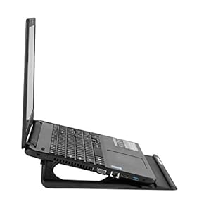 HEETA LERA Laptop Cooling Pad Without Fan Portable, Lightweight & Durable – Can fit Laptop up-to 18inc Laptop’s- Black