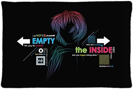 Neon Genesis Evangelion Personality Custom Home Decorative Pillow Cover Zippered Pillowcase (20x30 inch) Haitaowong Design