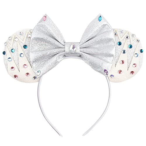 AQOKKA Mouse Ears Headbands with Bow Minnie Ears Nigeria