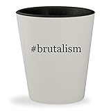 #brutalism - Hashtag White Outer & Black Inner