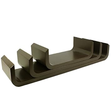 etagere murale marron