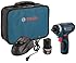 Bosch PS21-2A 12-Volt Max Lithium-Ion 2-Speed Pocket Driver Kit with 2 Batteries, Charger and Case