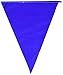 Indoor/Outdoor Pennant Banner (blue) Party Accessory  (1 count) (1/Pkg)