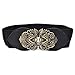 Women's Fashion Vintage Wide Elastic Stretch Waist Belt Waistband 
