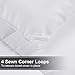 Balichun All Season King Goose Down Alternative Quilted Comforter with Corner Tabs - Hypoallergenic -Double Plush Fabric -Super Microfiber Fill -Machine Washab