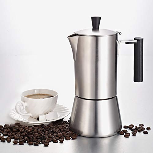 DYB Espressokocher Portable Moka Pot Induktion Home Kochfeld Moka Kaffeemaschine Kaffee Pot Büro Make Kaffeegerät… – Bild 5