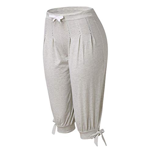 New Women Fashion Summer Damenloose Haremshose Capri Baggy Harem Pants
