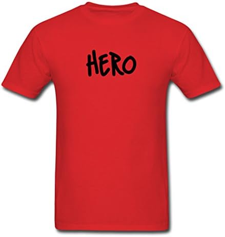 Be The Hero,Cotton Printed T-Shirts Birthday Gift for Him for Her S